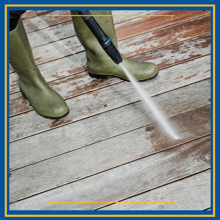 Why hire us for professional deck cleaning