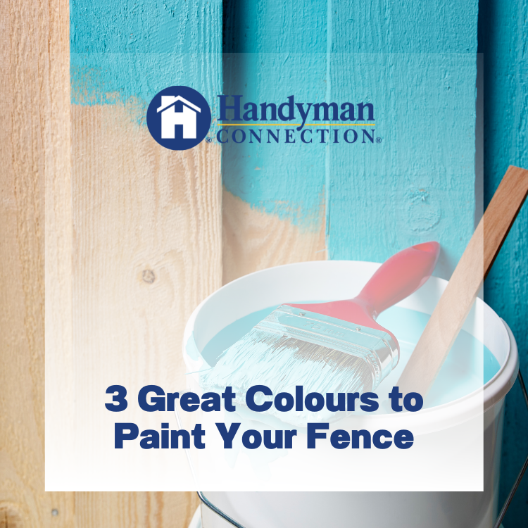 Great colours to paint your fence