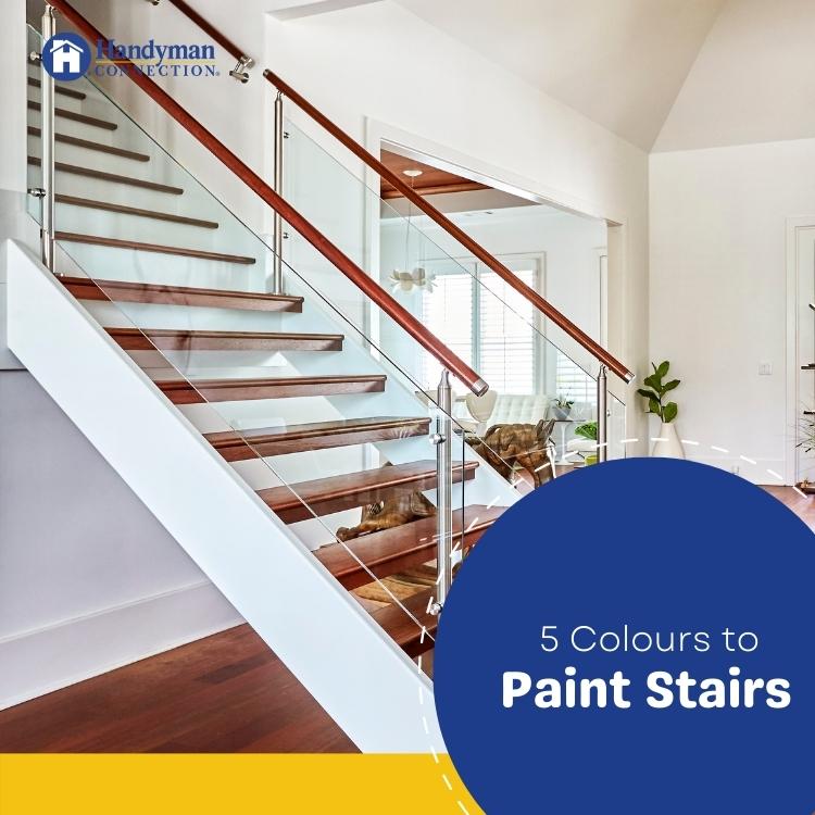 colours to consider painting your stairs