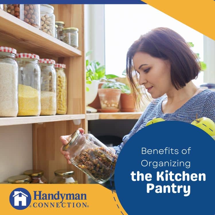 Benefits of organizing kitchen pantry