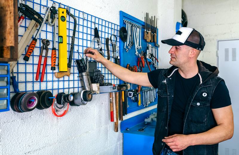 Tips To Organize A Small Garage Handyman Connection Blue Ash Oh